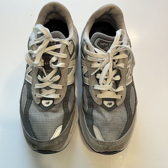 New Balance 990v6 Gray Suede Made In USA Sneakers M990GL6 Men’s US 8 EU 41.5 main image 6